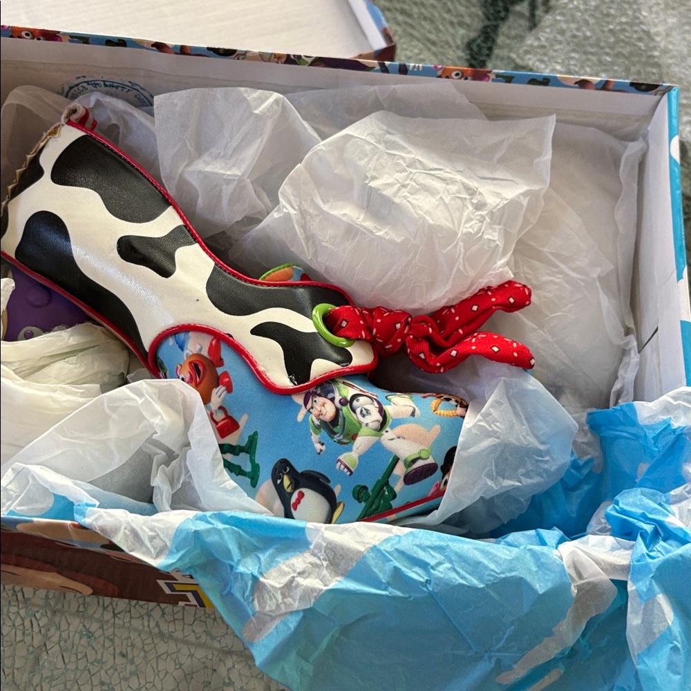 Irregular Choice Toy Story “You’ve Got a Friend in Me” Heels - NIB - Picture 14 of 15